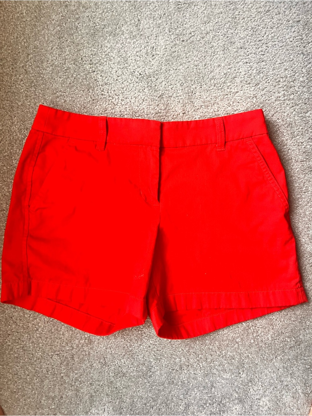 J. Crew Red Women's Chino Shorts